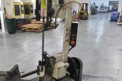 Jet HVBS-710S 7x10-1/2 in. Mitering Horizontal/Vertical Bandsaw, on Portable Steel Base, 