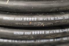 Heavy Duty 3 Phase Wire (1) Approx 25' of 6/3 & 8/1, (1) Approx 26' of 6/4, (1) Approx 100'+ Coil of 4/C 10 AWG Wire