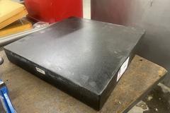 Granite Surface Plate, 18" x 18" x 3" , Black