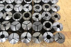 Hardinge 5C Collets (70pcs), Assorted Shapes and Sizes, Fractional, Metric, Emergency