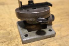 Inspection Fixtures (3pcs), (1) Mueller Model 77M Shallow Bore Gage .5" - 3.5", (1) Travel Indicator Stand, (1) Geometric Style A, Tilting 3" Rotary Table