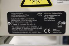 Epilog FiberMark 24 Series 8000, 30 Watt CNC Marking Laser On Portable Cart with Bofa Fume Extractor System